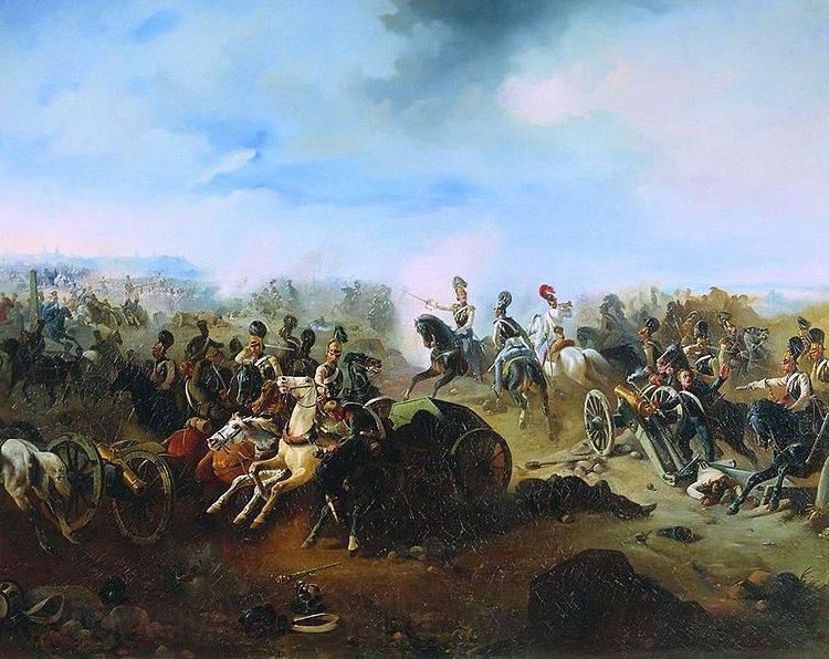 Bogdan Villevalde Battle of Grochow 1831 by Willewalde Spain oil painting art